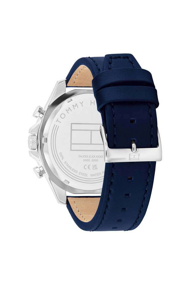 FW24-Drop-2-46-mm-Leather-Blue-Dial-Analogue-Wrist-Watch-for-Men---TH1792165