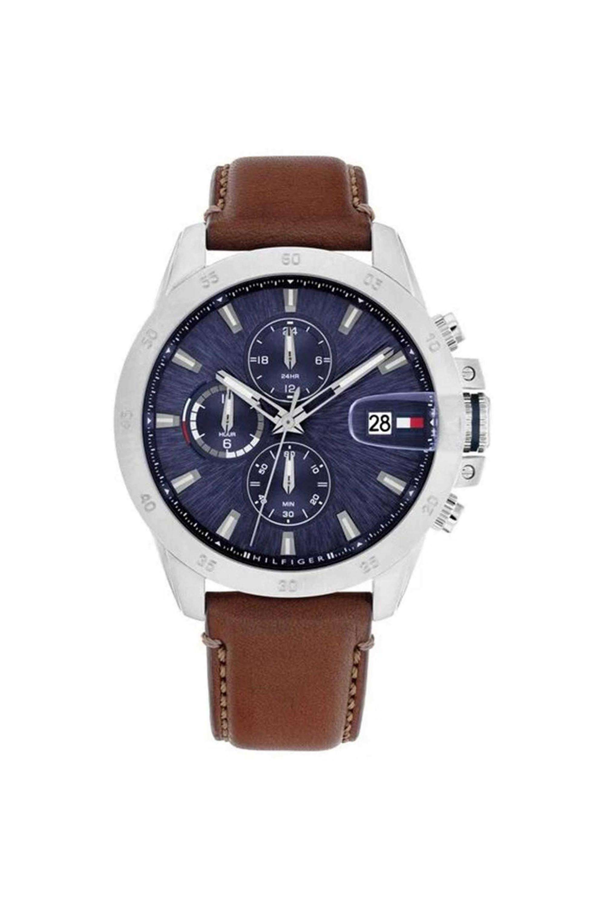 Jameson-43-mm-Blue-Dial-Leather-Analogue-Watch-For-Men---TH1792195