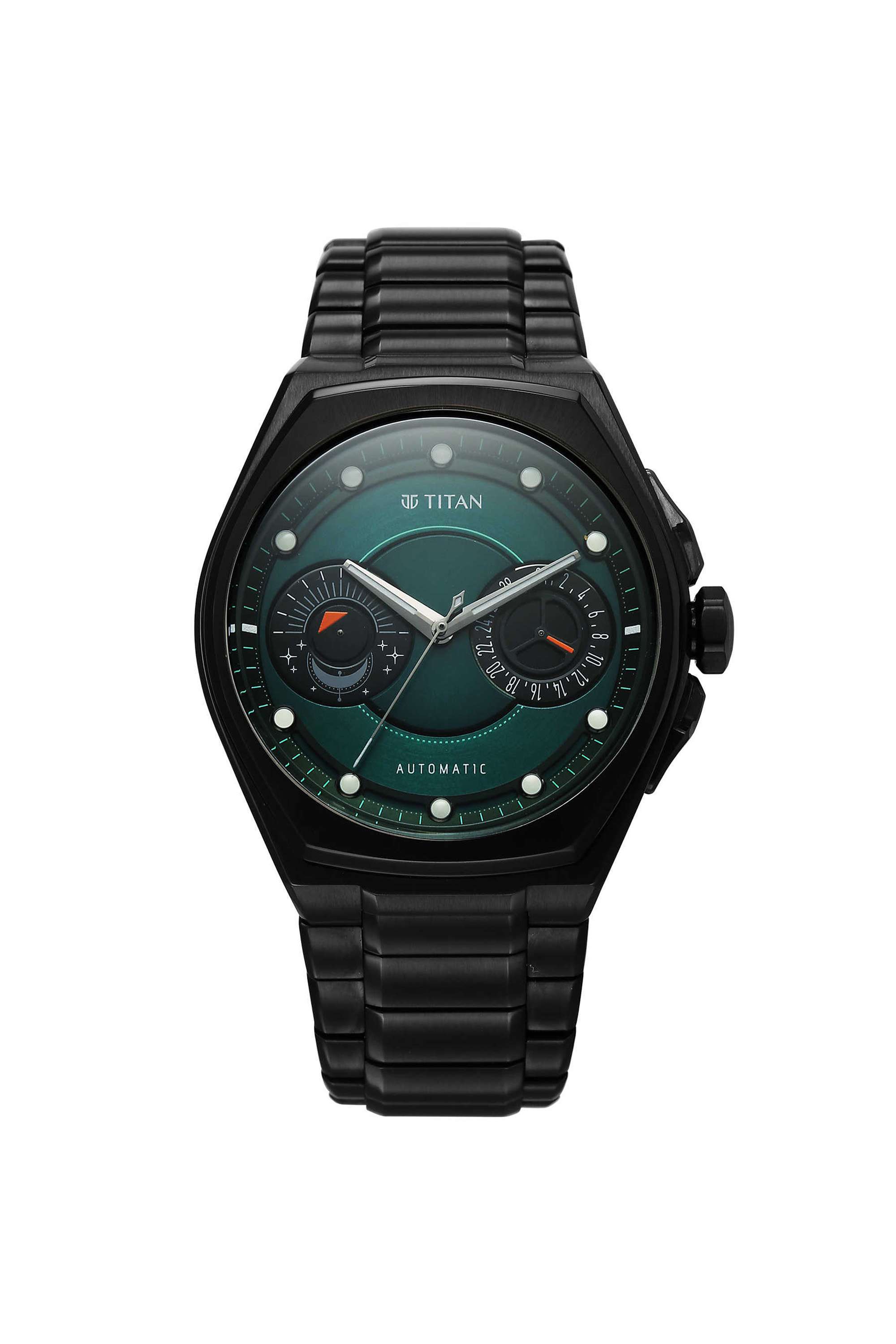 Stellar-3-49.63x13.9x42-mm-Green-Dial-Titanium-Analogue-Watch-For-Men---10029KM01