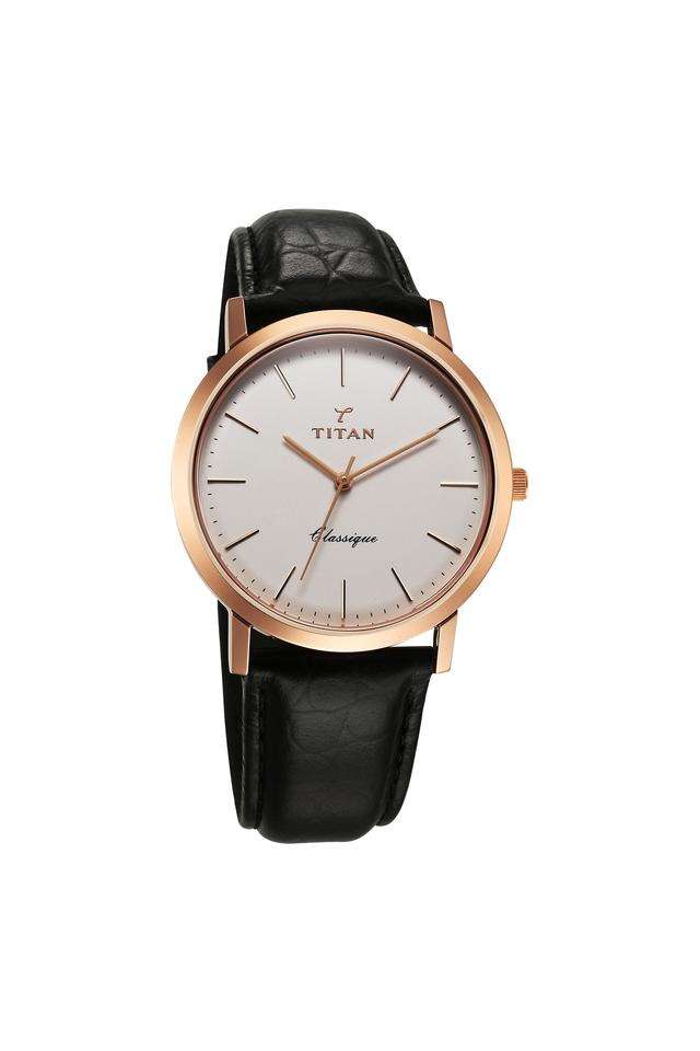 40-years-Men-s-40.4mm-Analogue-Quartz-Watch---Silver-Dial-with-Black-Leather-Strap-(10030WL01)