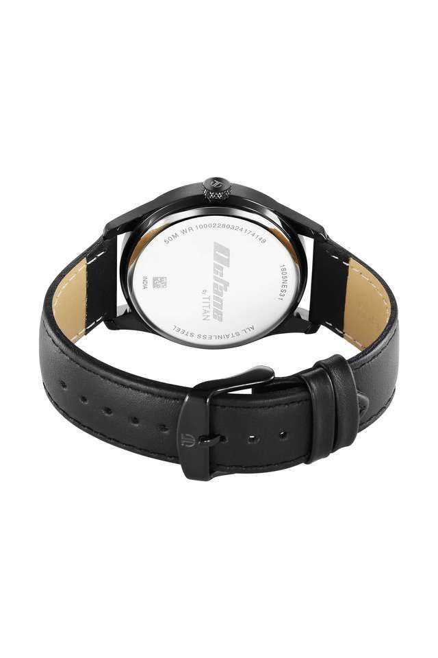 Buy Titan NoColour Octane Phoenix 49.20x11.05x42 mm Black Dial