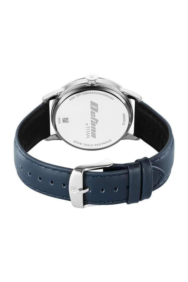 Buy Titan NoColour Octane Phoenix 49.5x9.90x42 mm Blue Dial