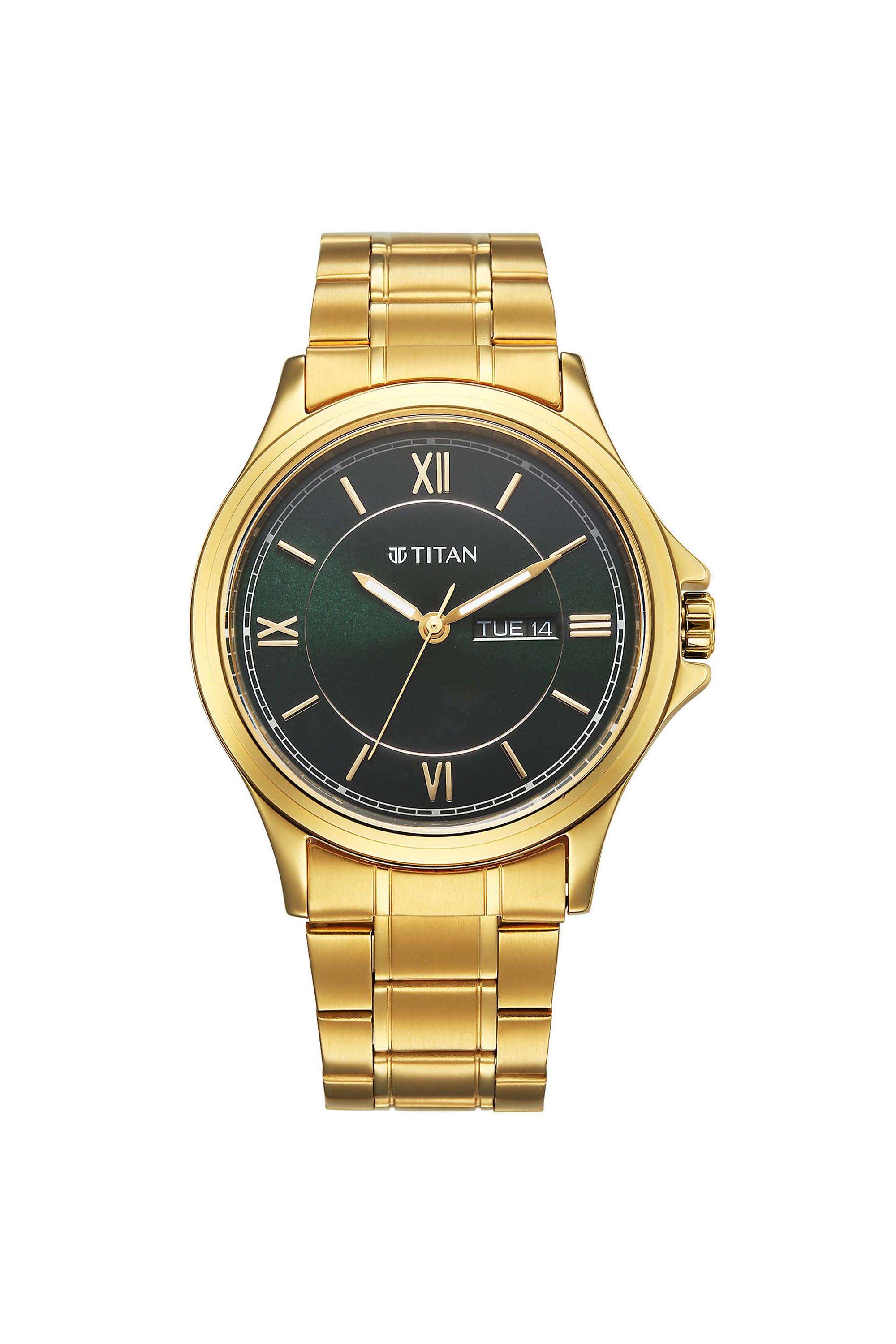 Gents-Neo-Arabic-49x7.70x44.50-mm-Green-Dial-Stainless-Steel-Analogue-Watch-For-Men---1870YM01