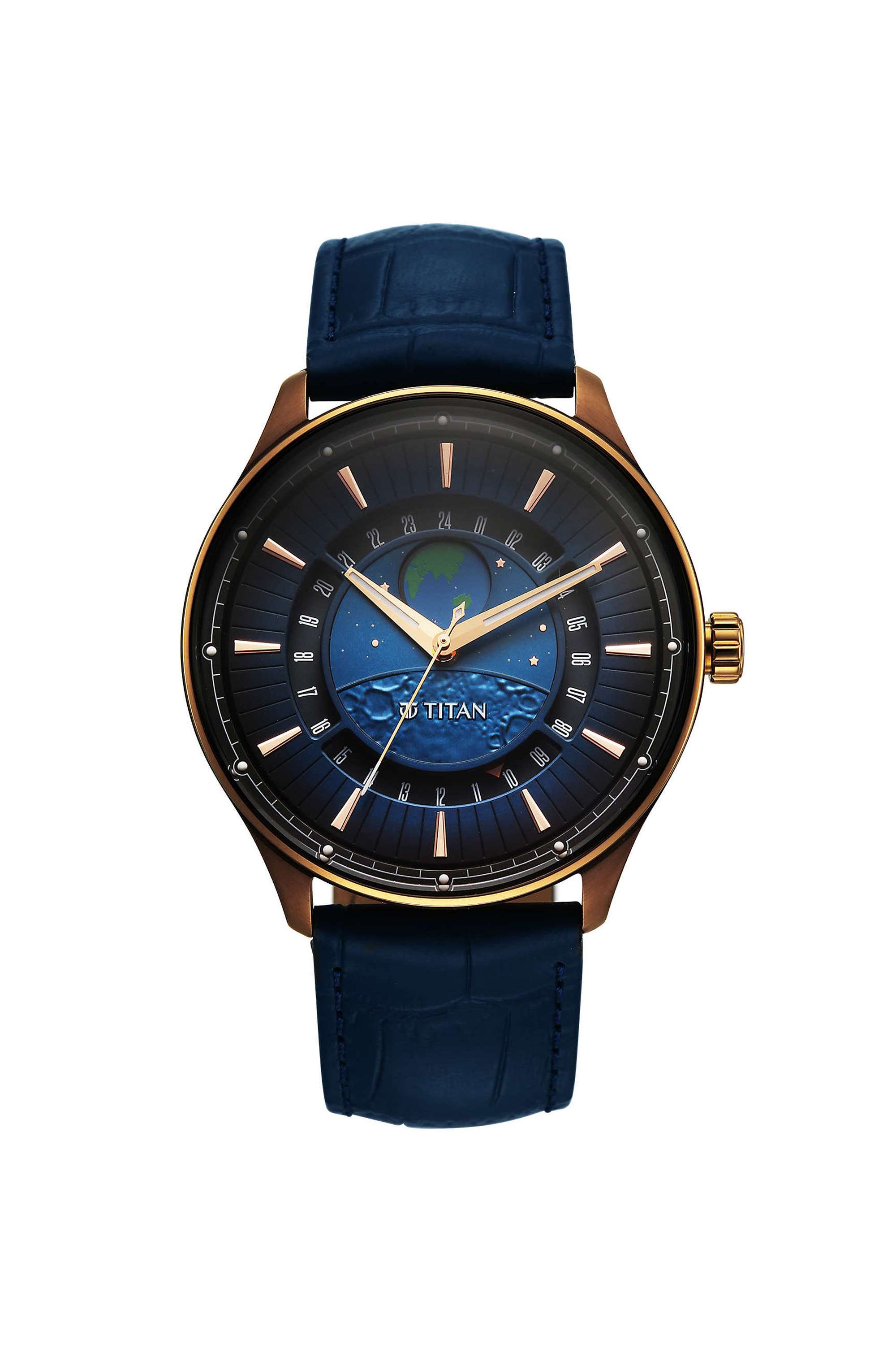 Stellar-3-Quartz-47.50x12.13x43-mm-Blue-Dial-Leather-Analogue-Wrist-Watch-for-Men---1890QL01