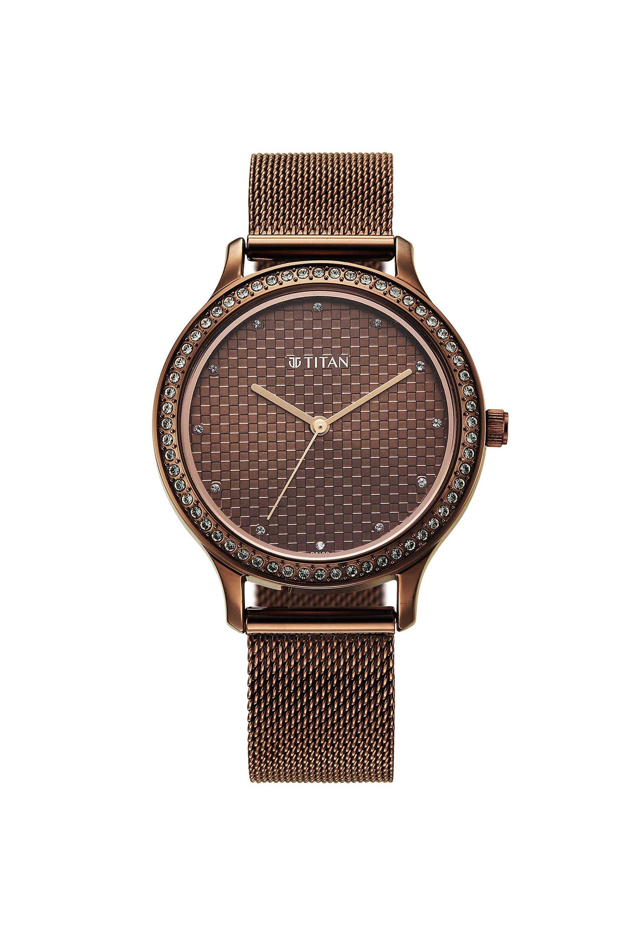 Ladies-Purple-Superheads-42.50x8.10x35.50-mm-Brown-Dial-Stainless-Steel-Analogue-Watch-For-Women---2634QM03