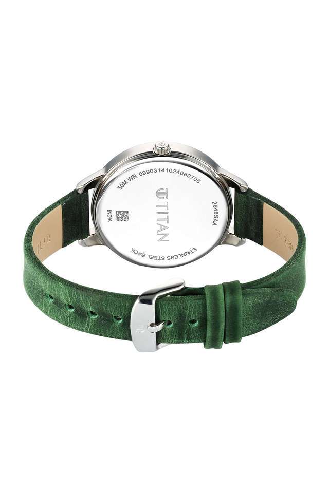 Neo-10-Phase-II-43.50x7.70x36.50-mm-Green-Dial-Leather-Analogue-Wrist-Watch-for-Women---2648SL11