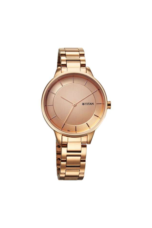 Quartz-43.50x8.20x36.50-mm-Rose-Gold-Dial-Stainless-Steel-Analogue-Watch-for-Women---2648WM06