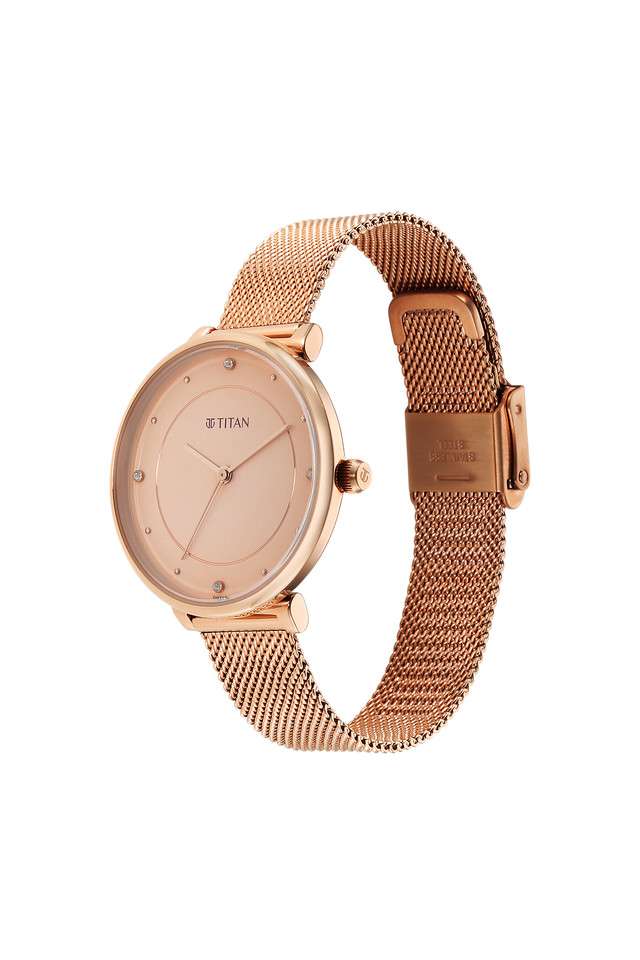 Purple-Stackables-37.7-x-7.35-x-35-mm-Brown-Dial-Stainless-Steel-Analogue-Watch-For-Women---2673WM04F