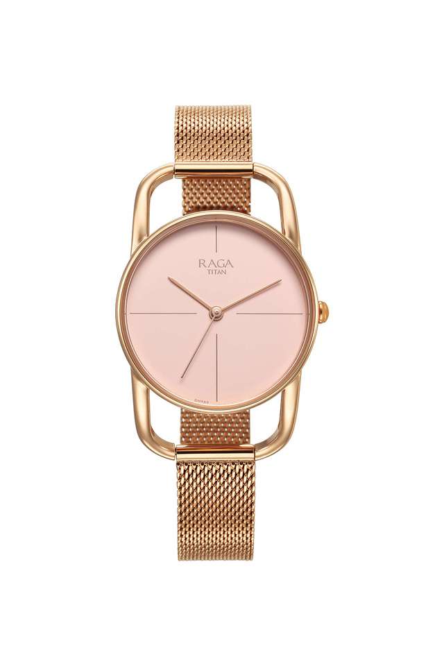 Raga-Chic-IV-45-mm-Pink-Dial-Metal-Analogue-Watch-For-Women---2696WM01