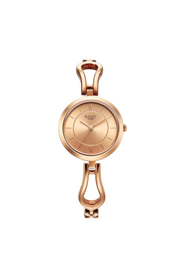 Raga-Sub-4K-35.9-MM-Rose-Gold-/-Copper-Brass-Analog-Watch-For-Women-+-2727WM01