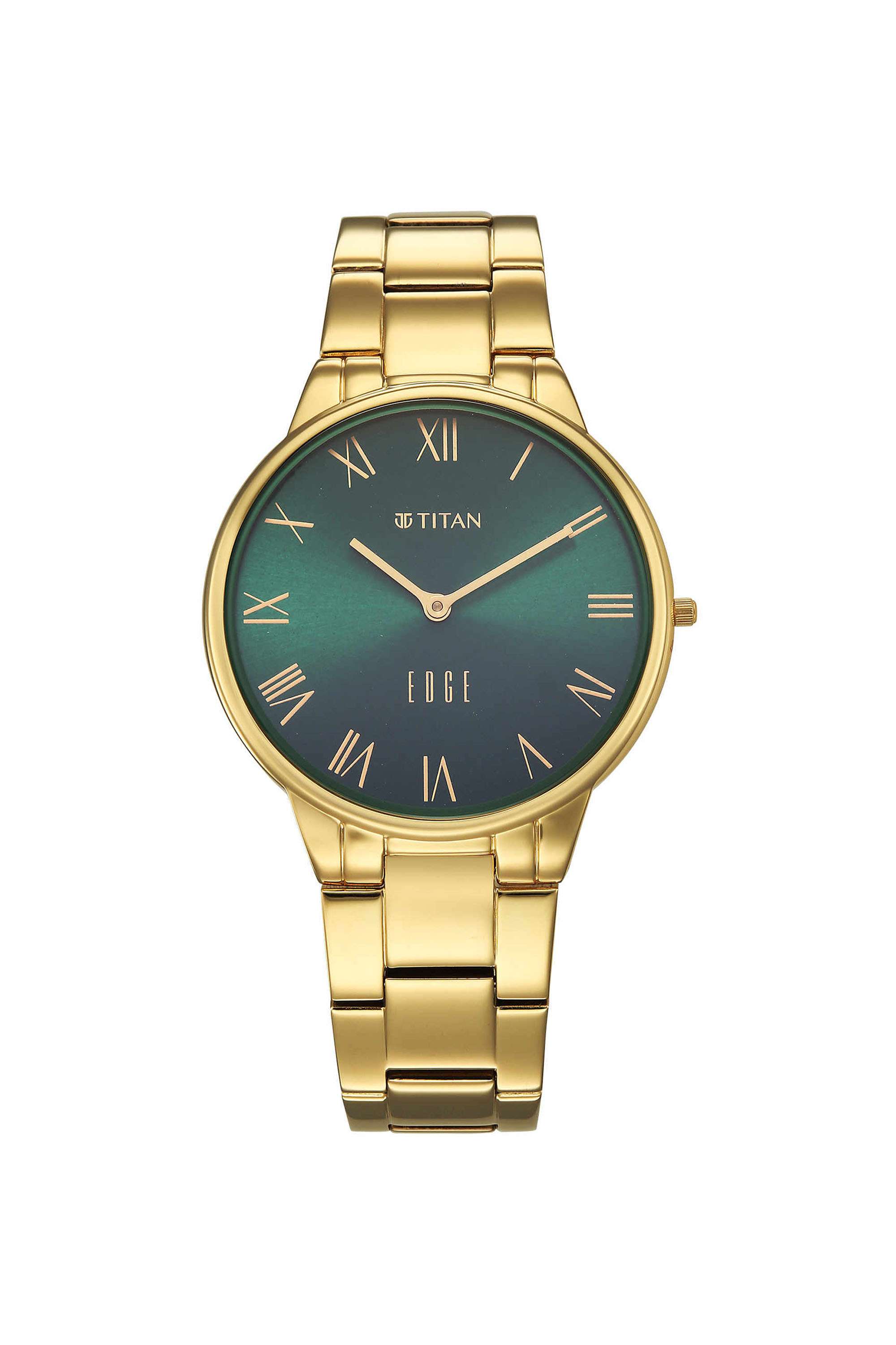 Edge-Gleam-39.5x4x34.5-mm-Green-Dial-Stainless-Steel-Analogue-Watch-For-Women---2734YM03