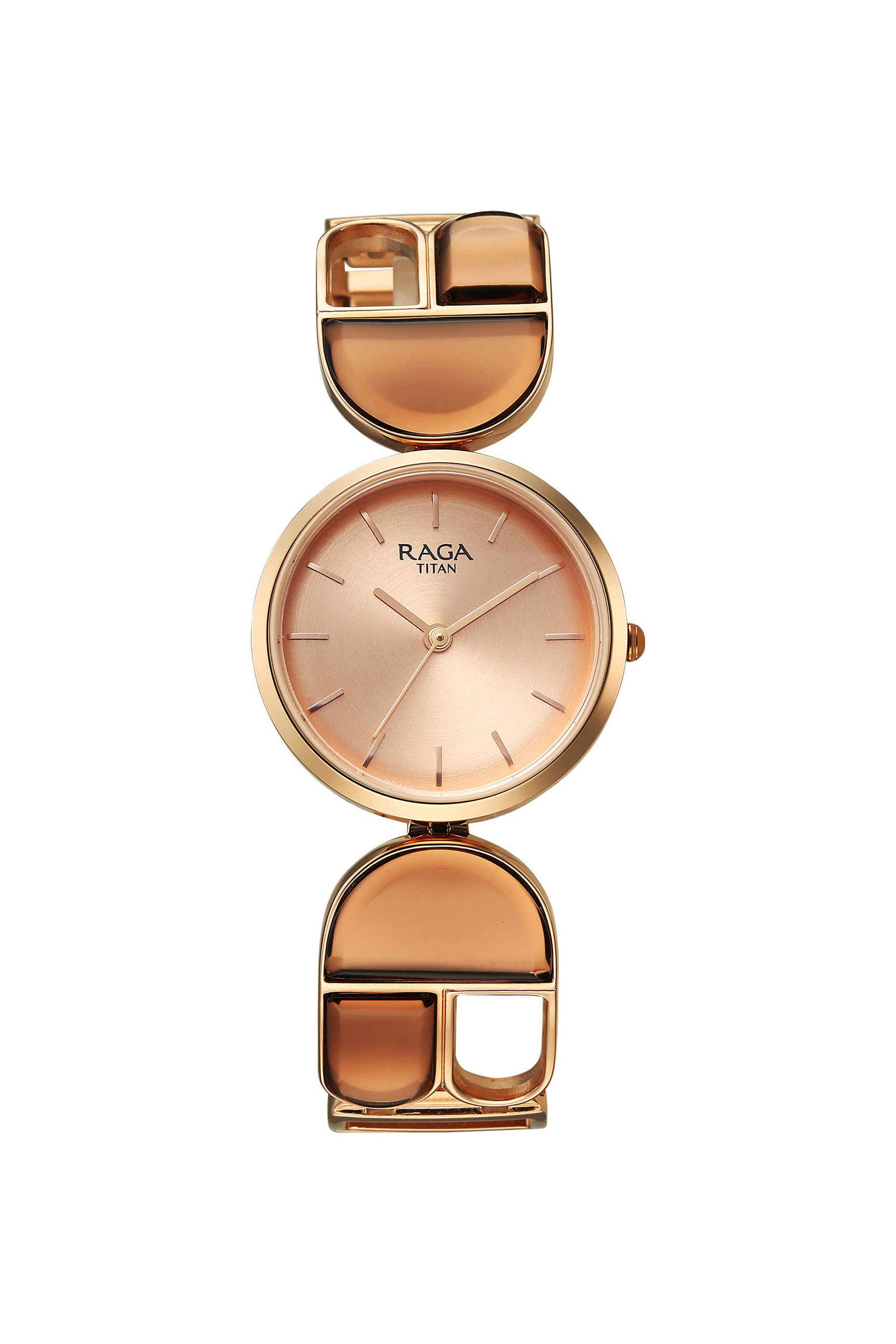 Raga-Afterglow-30.15x8.65x28.5-mm-Rose-Gold-/-Copper-Dial-Metal-Analogue-Watch-For-Women---2742WM01