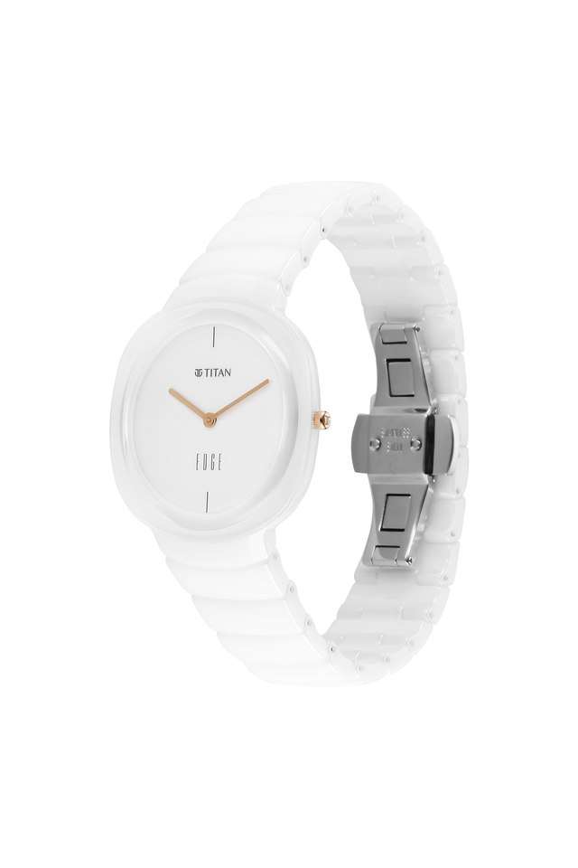 Edge-Squircle-40.90-x-4.45-x-34-mm-White-Dial-Ceramic-Analogue-Wrist-Watch-for-Women---2757QC01