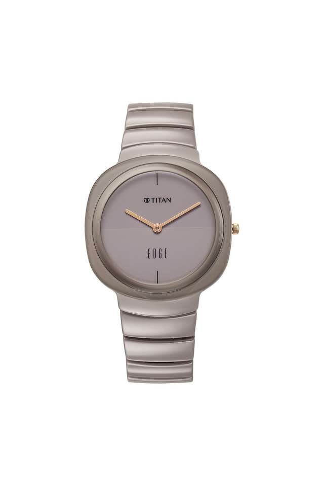 Edge-Squircle-40.90-x-4.45-x-34-mm-Beige-Dial-Ceramic-Analogue-Wrist-Watch-for-Women---2757QC03