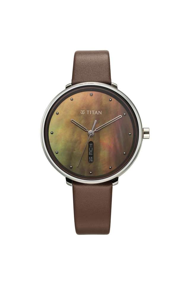 Quartz-36.70x7.90x36-mm-Rose-Gold-Dial-Leather-Analogue-Watch-for-Women---2763SL01