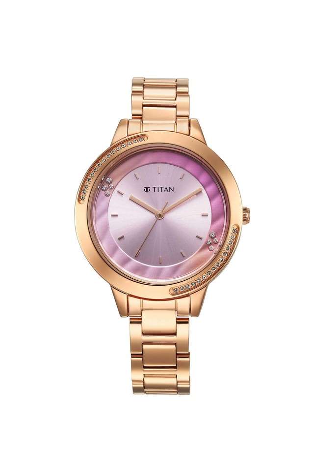 Quartz-45.80x7.50x38.50-mm-Pink-Dial-Stainless-Steel-Analogue-Watch-for-Women---2764WM01