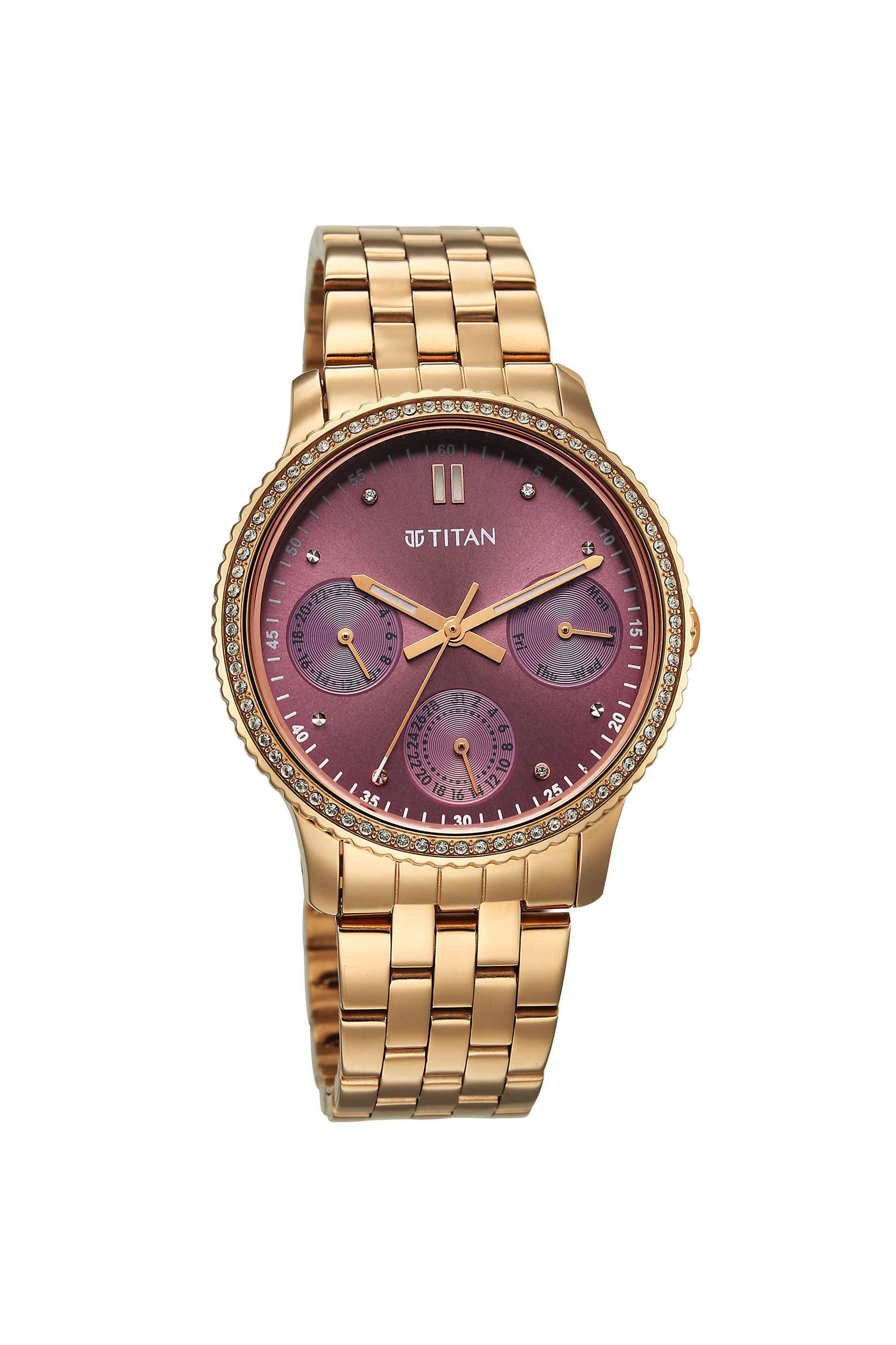 Purple-Dial-Analog-watch-for-Women