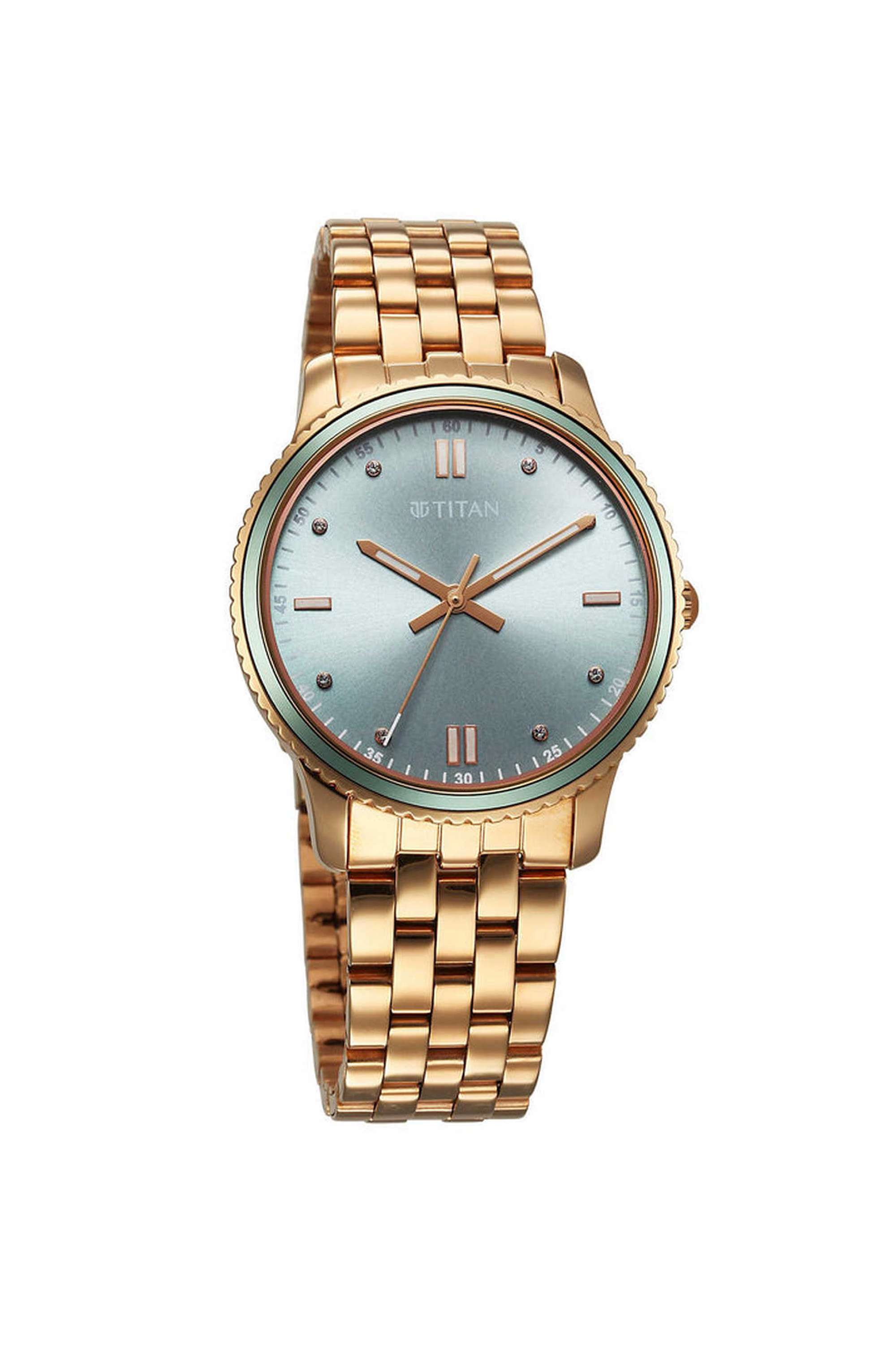 Green-Dial-Analog-watch-for-Women
