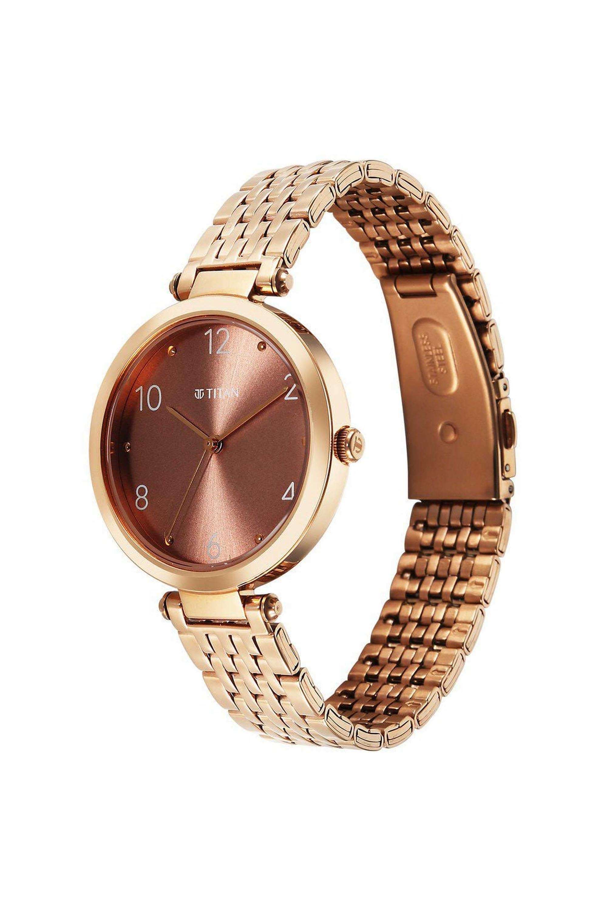 NEO-XI-41.50x7.25x35-mm-Brown-Dial-Stainless-steel-Analogue-Watch-For-Women---2783WM01