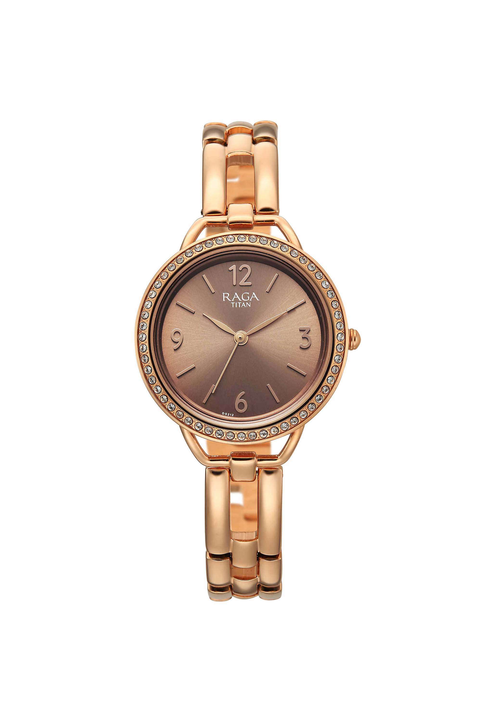 Raga-Allure-32.75-x-10.72-x-32.75-mm-Brown-Dial-Metal-Analogue-Watch-For-Women---2791WM01