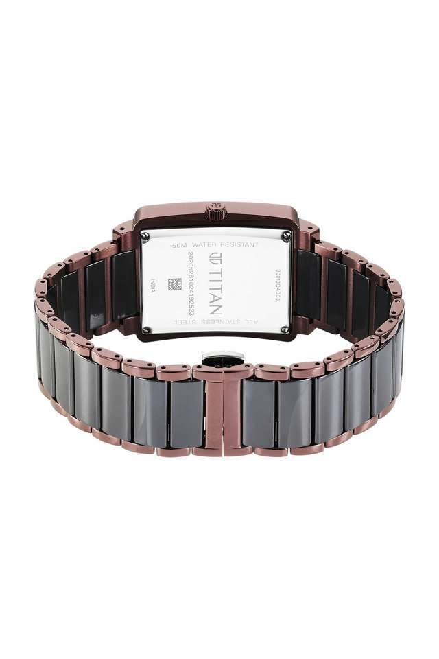 Regalia-Shaped-Ceramic-47.80-x-8.50-x-33.80-mm-Black-Dial-Steel-&-Ceramic-Analogue-Watch-For-Men---90013KD06