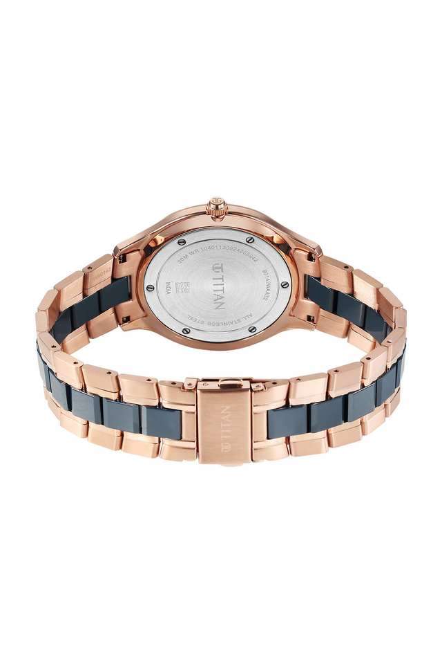 Classic-Slim-Ceramic-Fusion-41-x-6.50-mm-Blue-Dial-Stainless-Steel-&-Ceramic-Analogue-Watch-For-Men---90142KD03