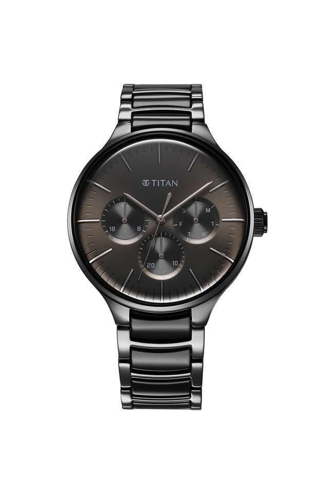 Ceramic-Fusion-2.0-41.50x11-mm-Black-Dial-Stainless-Steel-Analogue-Watch-for-Men---90148KD06