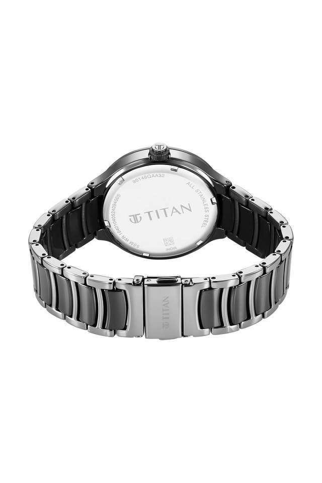 Ceramic-Fusion-2.0-41.50x11-mm-Black-Dial-Stainless-Steel-Analogue-Watch-for-Men---90148KD06