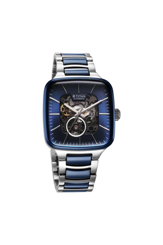 Buy Titan blue Automatics Ceramic Fusion Men's 49 mm Analogue