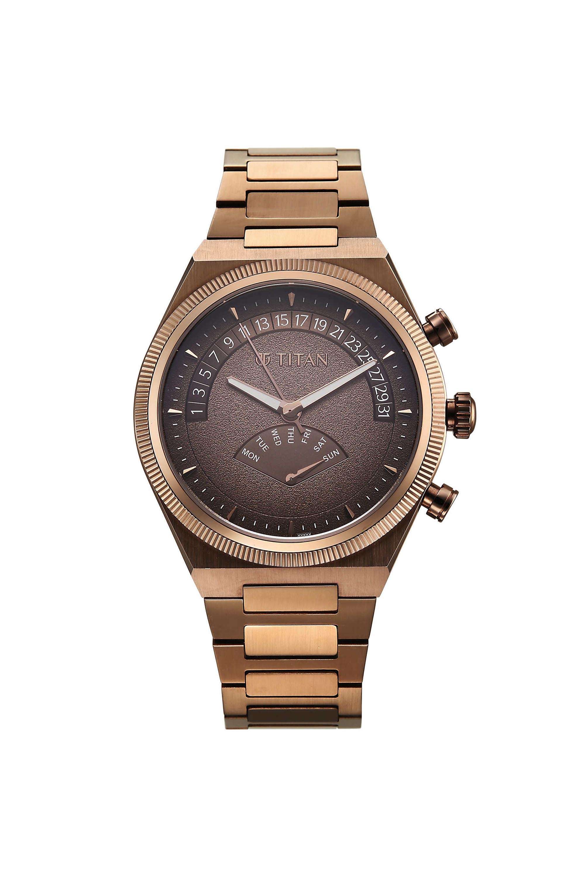 Classique-Micromotors-46x12.10x40-mm-Brown-Dial-Stainless-Steel-Analogue-Watch-For-Men---90180QM01