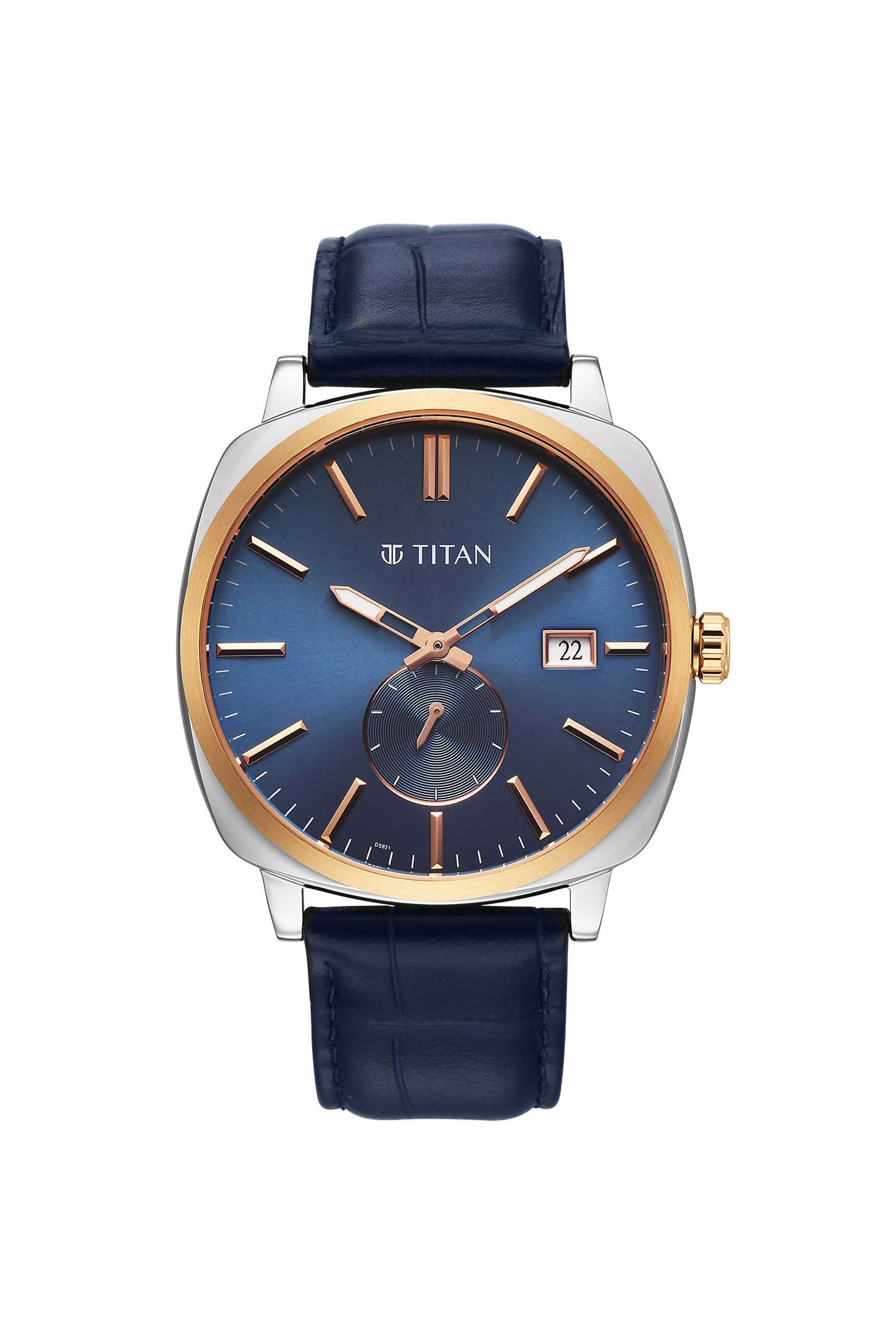 Suave-2.0-49-x-9-x-43-mm-Blue-Dial-Leather-Analogue-Watch-For-Men---90189KL01