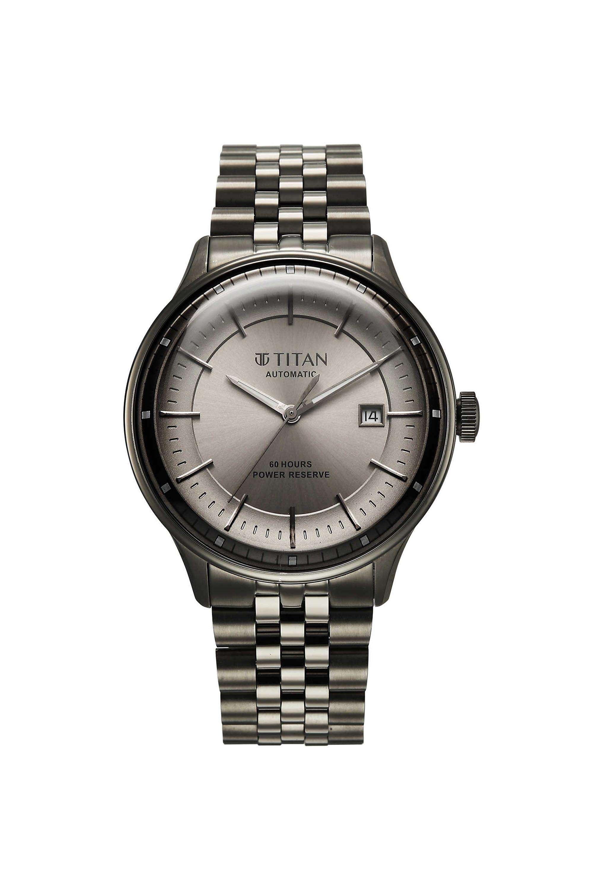 Automatic-Weekender-48x12.70x42-mm-Anthracite-Dial-Stainless-Steel-Analogue-Watch-For-Men---90201QM02