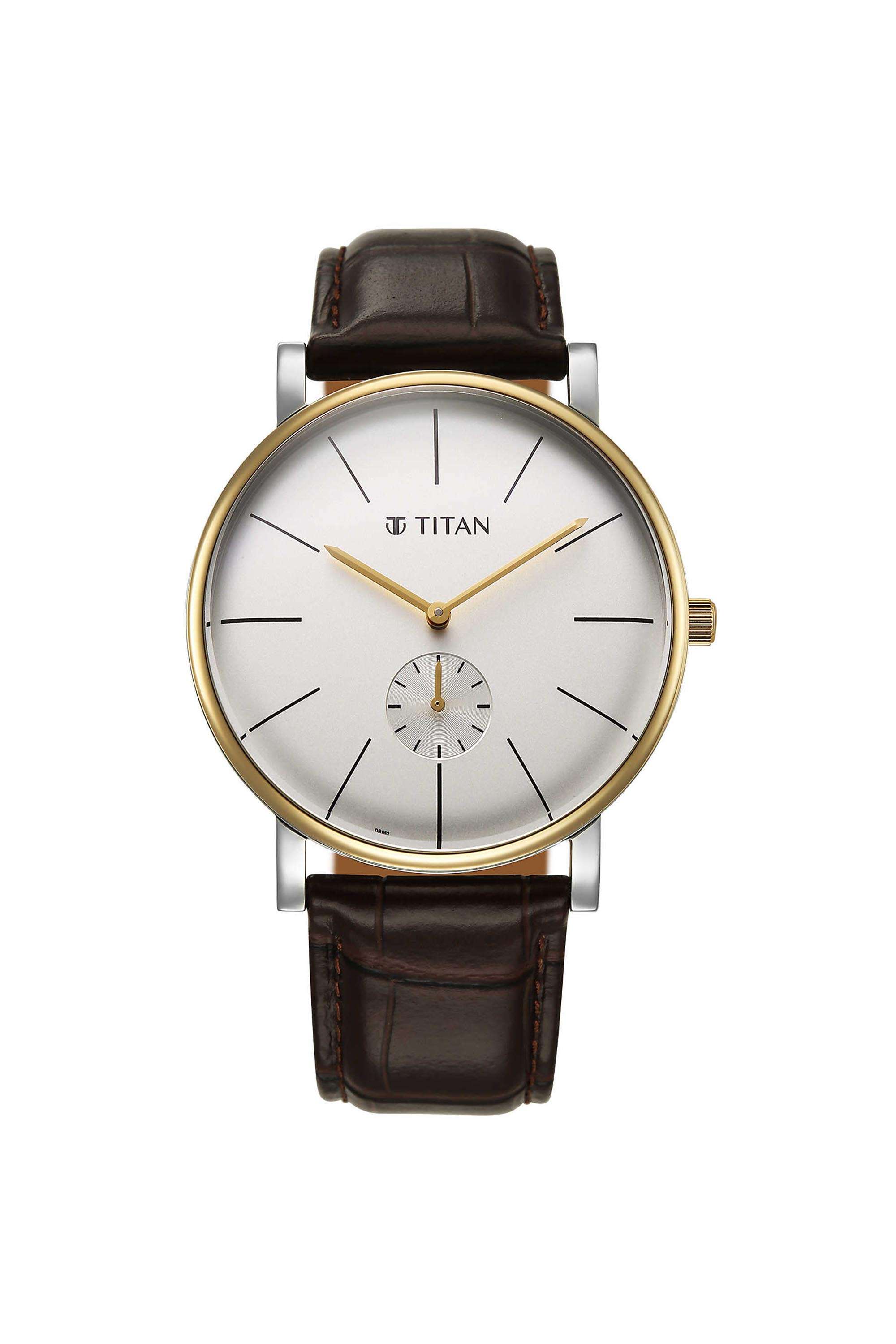 Classique-Elegance-48x11.20x42-mm-White-Dial-Leather-Analogue-Wrist-Watch-for-Men---90203BL01