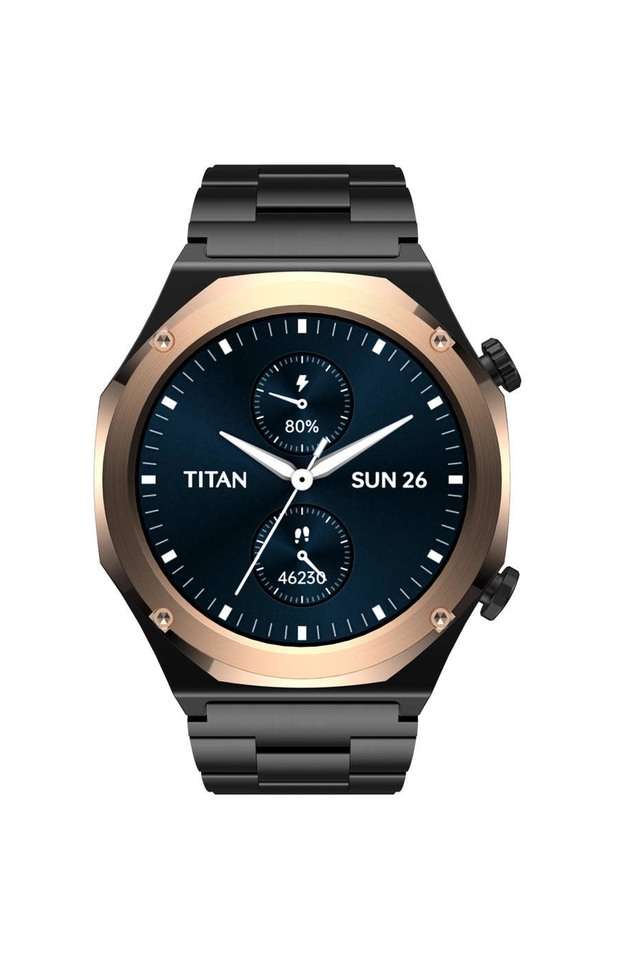 Maestro-Men-s-47mm-Digital-Smart-Watch---Black-Stainless-Steel-Strap-(90208KM02)