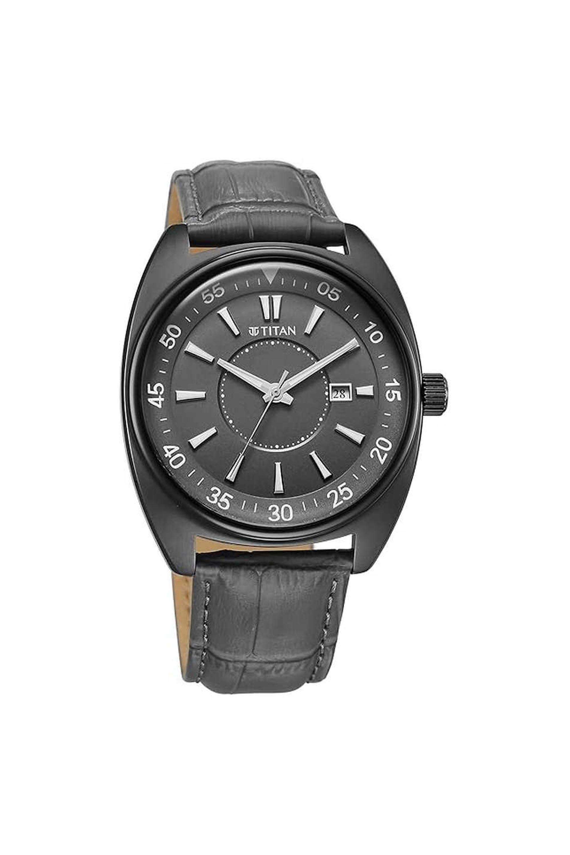 Classique-Tonneau-43.5x7.7x36.5-mm-Anthracite-Dial-Metal-Analogue-Watch-For-Men---90211QL02