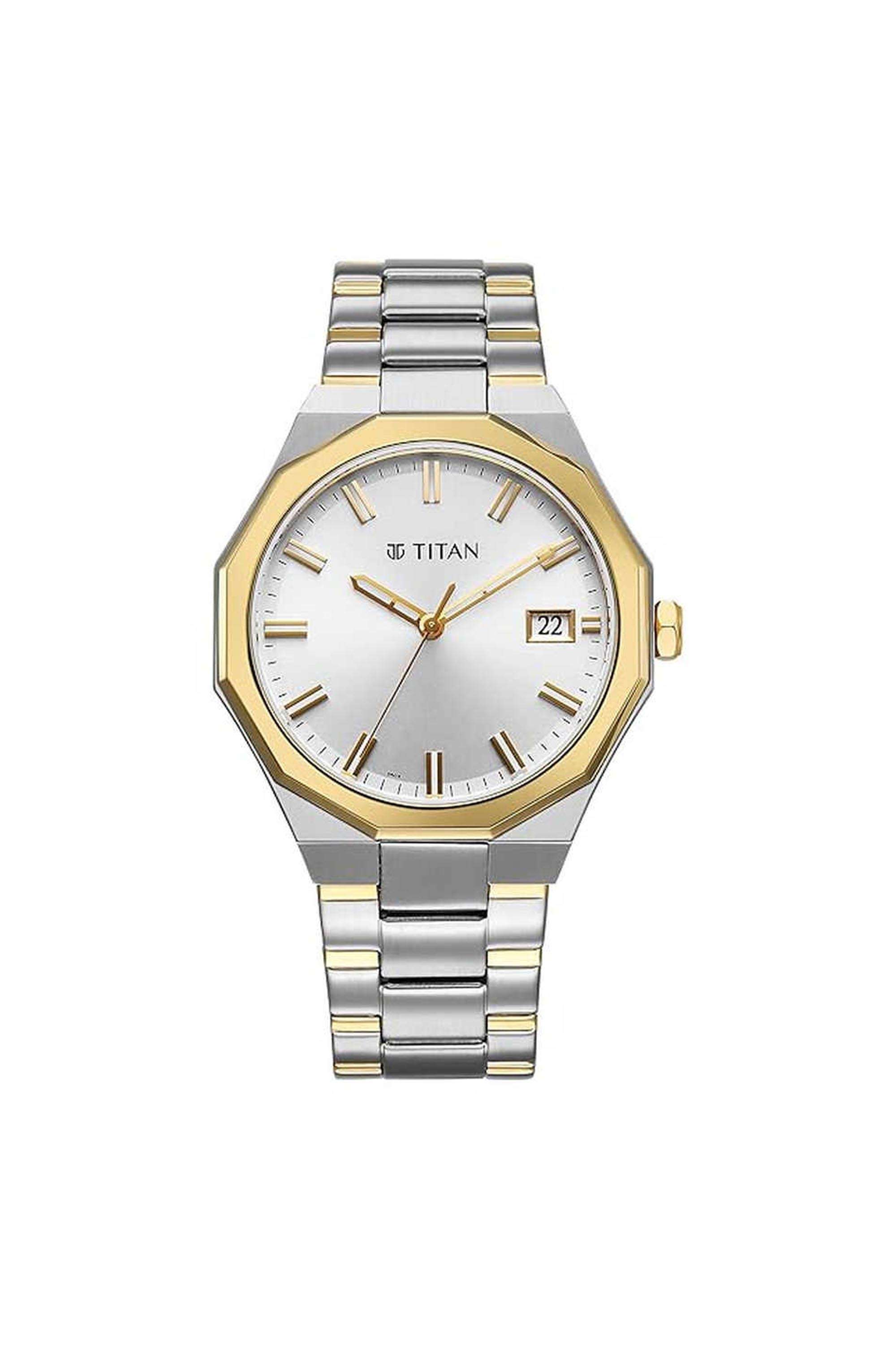 Dodecagon-47.3x7.9x40-mm-Silver-Dial-Stainless-Steel-Analogue-Watch-For-Men---90212BM01