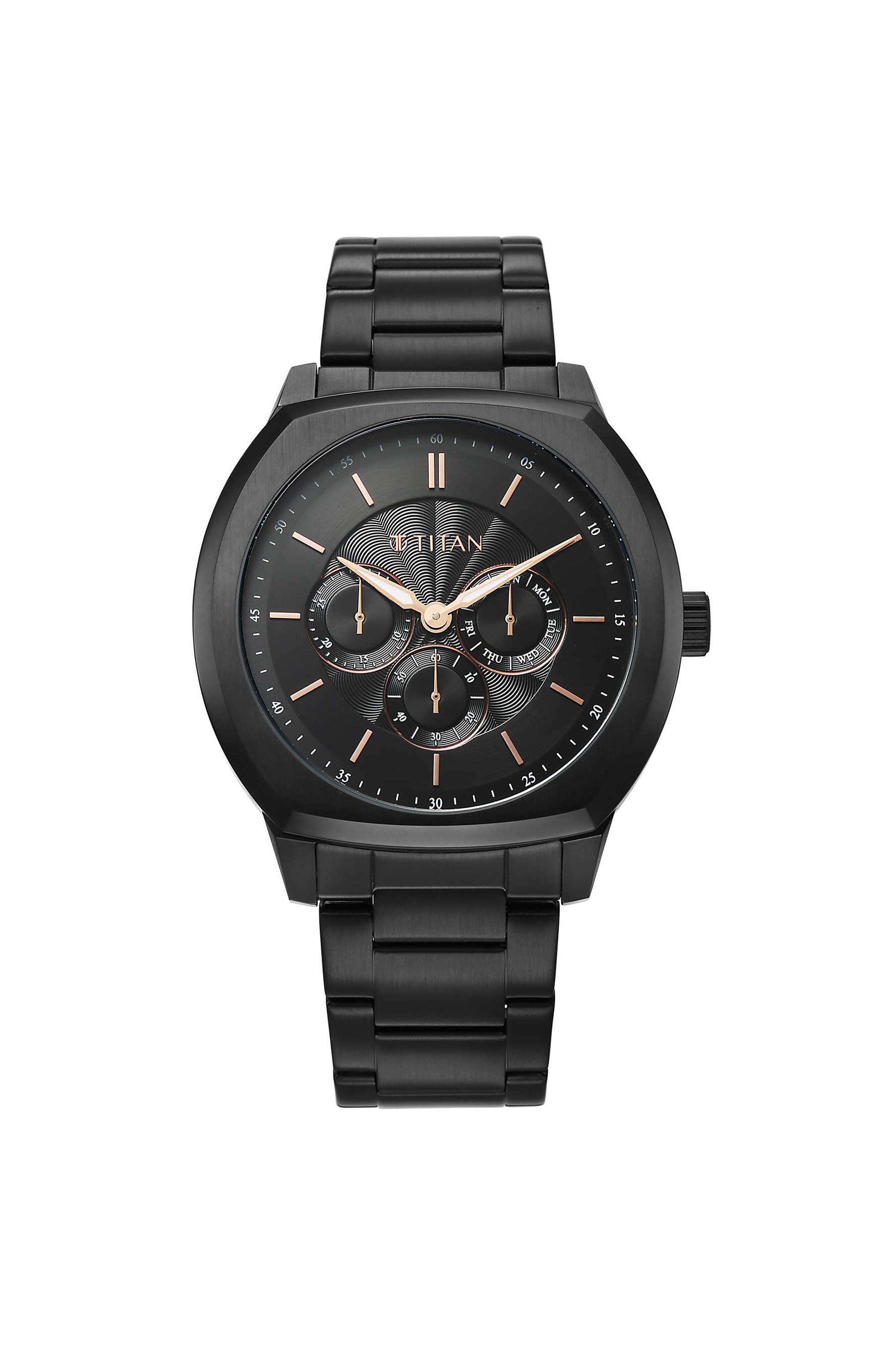 Regalia-Arc-50x10.65x44-mm-Black-Dial-Stainless-Steel-Analogue-Wrist-Watch-for-Men---90213NM01