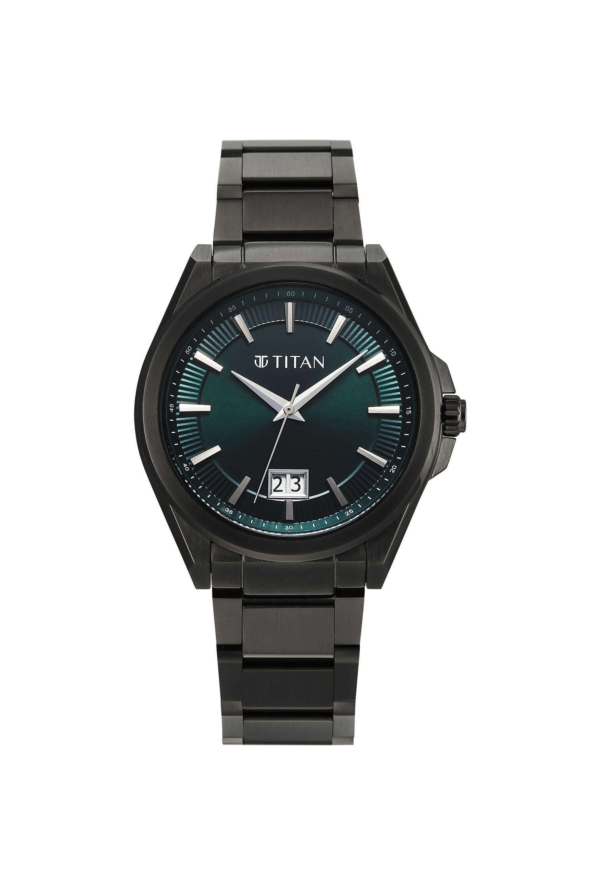 Classique-Big-Date-45x8.40x40-mm-Green-Dial-Stainless-Steel-Analogue-Watch-For-Men---90219QM01