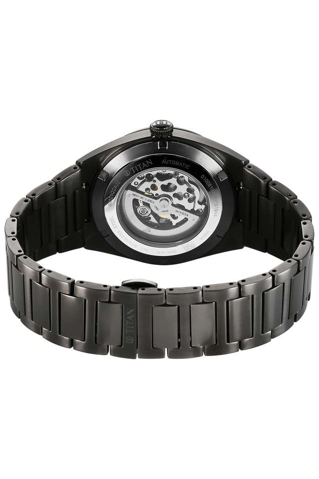 Nexus-Skeletal-Automatic-48-x-11.10-x-42-mm-Black-Dial-Stainless-Steel-Analogue-Wrist-Watch-for-Men---90221QM02