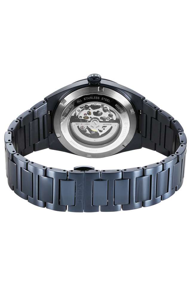 Nexus-Skeletal-Automatic-48-x-11.10-x-42-mm-Blue-Dial-Stainless-Steel-Analogue-Wrist-Watch-for-Men---90221QM03