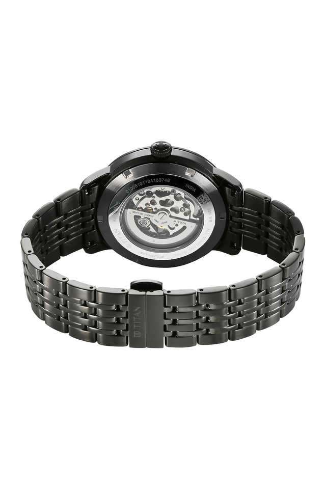 Phoenix-Skeletal-Automatic-44-mm-&-Above-Grey-Dial-Leather-Analogue-Wrist-Watch-for-Men---90223NM01