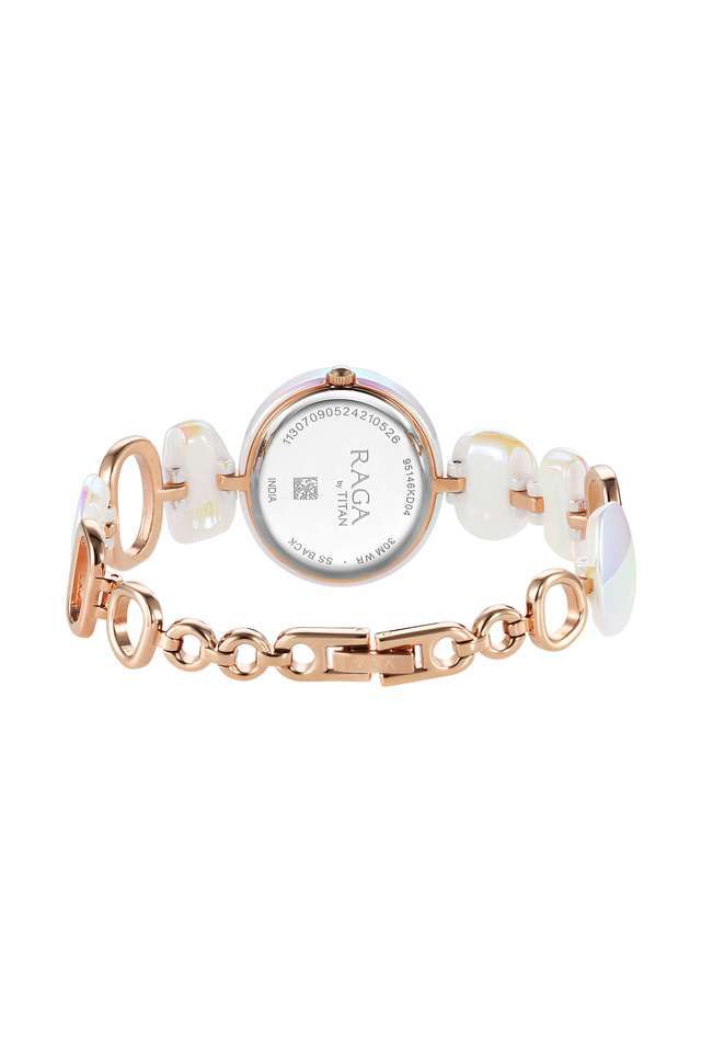 Raga-Ceramics-Upgrades-34x7.02x31.1-mm-Gold-Dial-Ceramic-Analogue-Watch-for-Women---95146KD04
