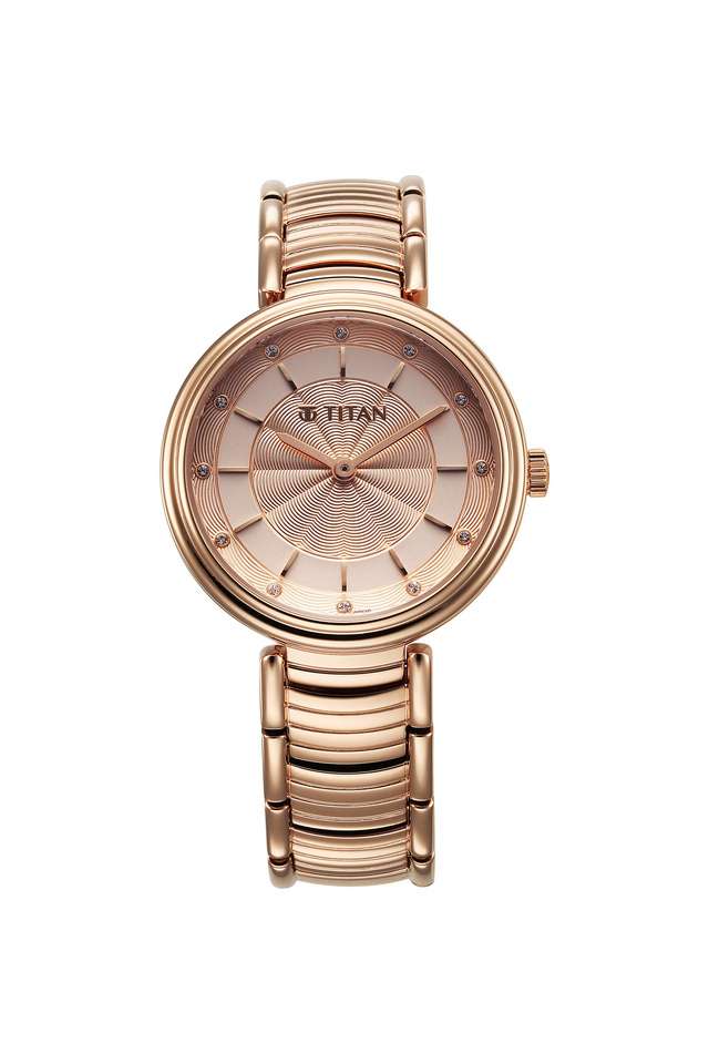 Purple-Aura-Phase-II-Rose-Gold-Dial-Stainless-Steel-Analogue-Watch-for-Women---95240WM01