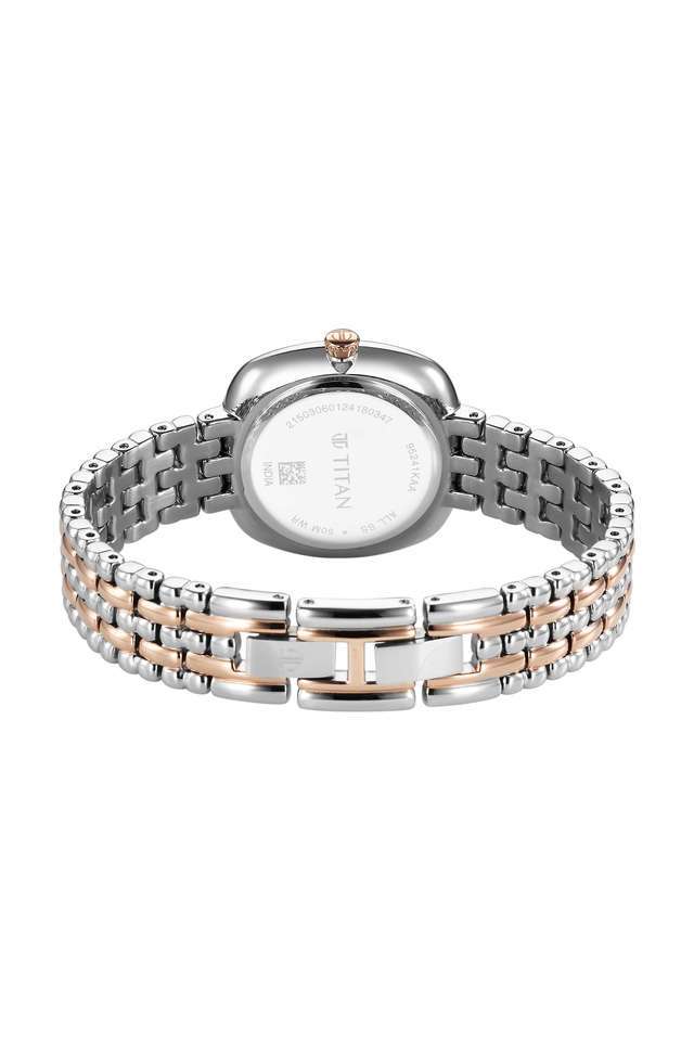 Purple-Aura-Phase-II-White-Dial-Stainless-Steel-Analogue-Watch-for-Women---95241KM01