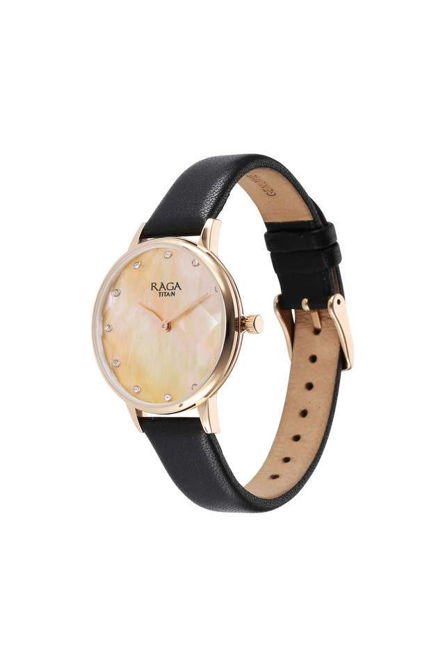 Raga-Showstopper-40-mm-Multicolour-Dial-Leather-Analogue-Watch-For-Women---95274WL02