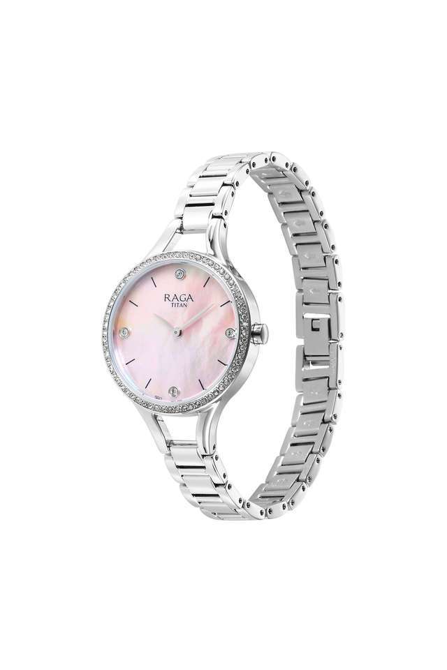 Raga-Showstopper-43-mm-Blue-Dial-Metal-Analogue-Watch-For-Women---95275SM01