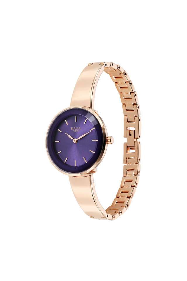 Raga-Showstopper-32-mm-Purple-Dial-Metal-Analogue-Watch-For-Women---95276WM01