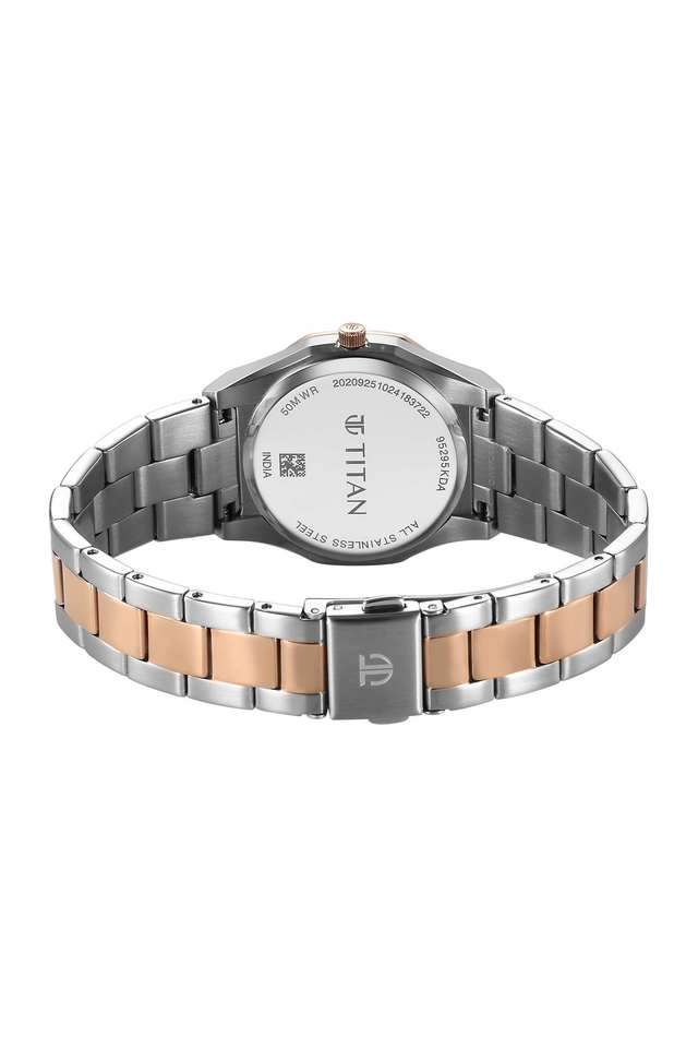 Workday-Wonders-26.30-x-6.85-x-26.30-mm-Pink-Dial-Stainless-Steel-Analogue-Watch-For-Women---95295KM01