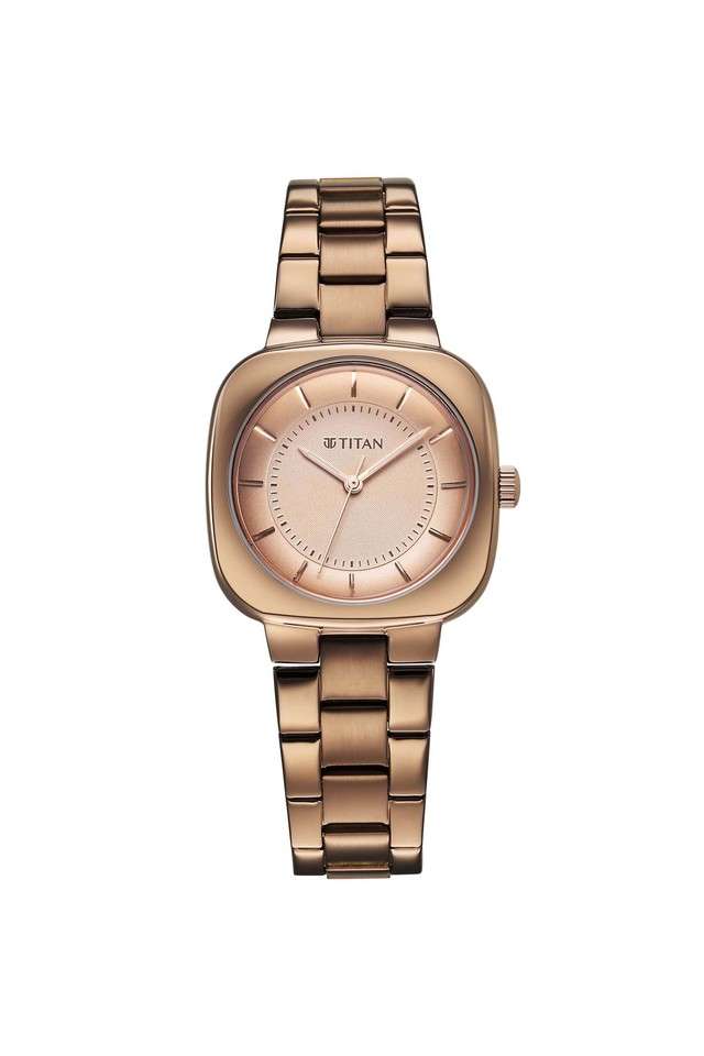 Quartz-37x8.35x31-mm-Brown-Dial-Stainless-Steel-Analogue-Watch-for-Women---95296QM01