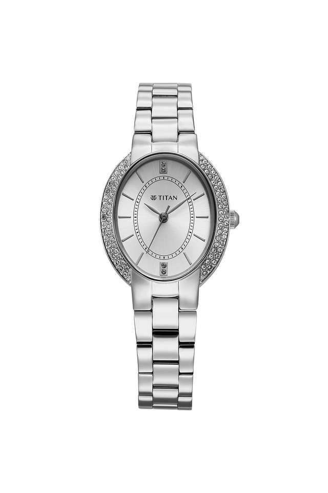 Purple-Metro-38.20-x-7.55-x-27.50-mm-Silver-Dial-Stainless-Steel-Analogue-Watch-For-Women---95304SM01